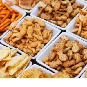 SNACK SALATI E FRUTTA SECCA