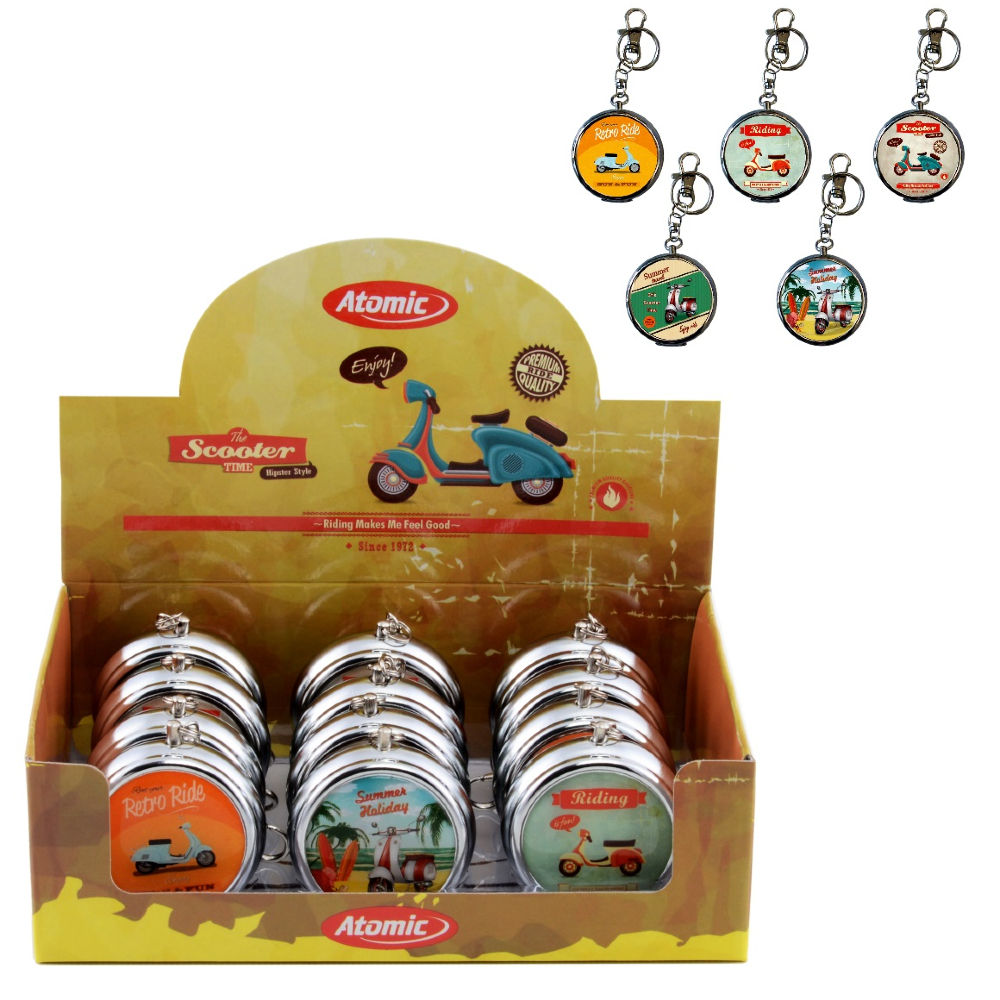 POSACENERE SCOOTER x 12 Pz.TASCABILE 0246102 [TROBER1030]