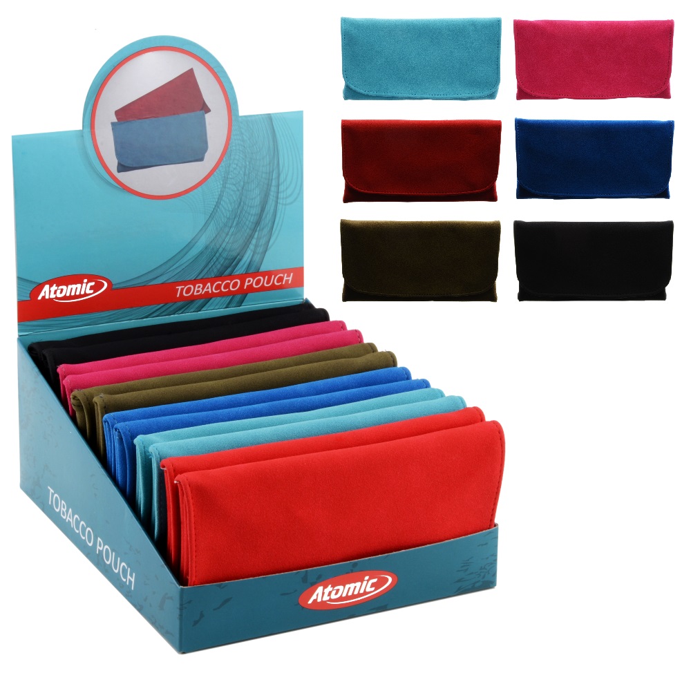 PORTA TABACCO XL ALCANTARA EXPO x 12 Pz. CM 17x9  ART.0405601 [TROBER905]