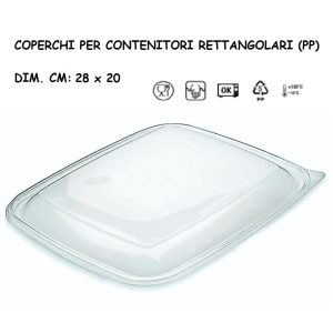 COPERCHIO X CONT.NERO 1,35 Lt x 50 Pz. ART.HOT52171 [DAMPE120]