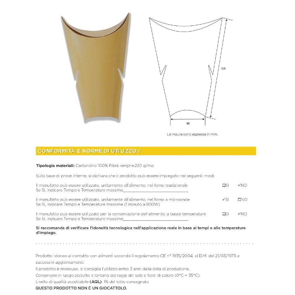 PORTAPANINO RICHIUDIBILE x 50 Pz. ART.652-81 [SDG155]