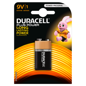 DURACELL 9V VOLT 1Pz.x 10 PILE [DURACELL120]