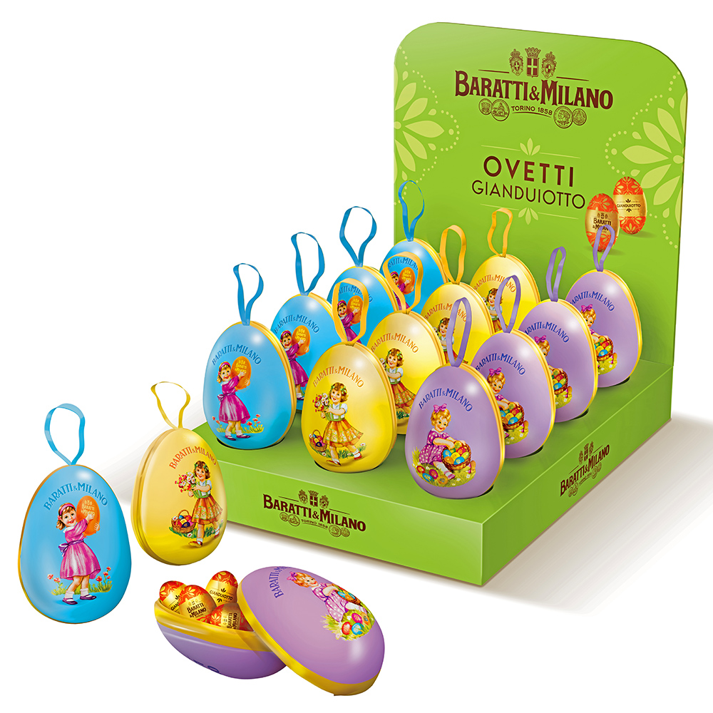 EXPO MINI UOVO LATTA APPENDIBILE Gr.28 x 12 Pz. V.5,50 ART.4887 [BARATTI330]