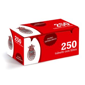 TUBI VUOTI BRAVO 250 x 4 Pz.  (B00009009)(COMPRESA ACCISA €3,60) [BRAVO120]