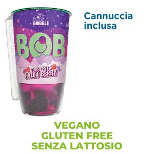 BUBBLE TEA FRUIT BERRY BICCHIERE 360 ML x 9 Pz. [BRESKUI115]