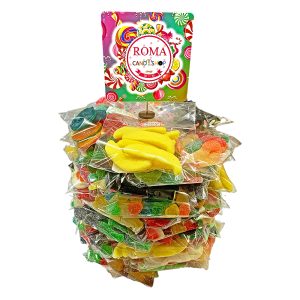 SPILLONE GOMMOSI ASSORTITI x 60 Pz. [CANDY115]