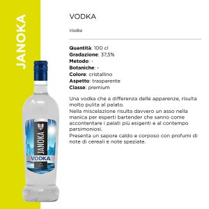 VODKA JANOKA 37,5% Lt.1 [CELEBRITY210]