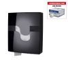 DISPENSER CARTA IGIENICA MEGAMINI REVOLVER BLACK x 1 Pz. ART.92800 [CELTEX155]