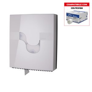 DISPENSER CARTA IGIENICA MEGAMINI REVOLVER WHITE x 1 Pz. ART.92820 [CELTEX156]