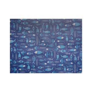 TOVAGLIETTA CARTA BLUE FISH cm.30x40 x250 Pz. 1548N [CELTEX245]