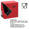 TOVAGLIOLI COCKTAIL 2V ROSSO cm25x25 100 x 30 Pz.ART.I-0264 [CELTEX500]