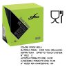 TOVAGLIOLI COCKTAIL 2V VERDE MELA cm25x25 100 x 30 Pz.ART.I-878 [CELTEX540]