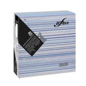 TOVAGLIOLI TREND IN FIBRA 2V BLUE cm38x38 40 x 18 Pz.ART.I-0952 [CELTEX675]