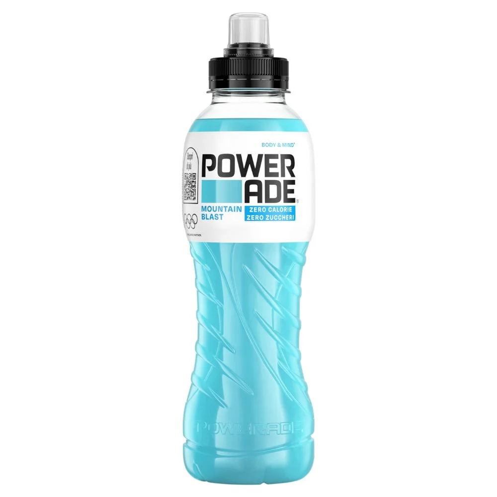 POWERADE MOUNTAIN BLAST ZERO PET CL.50 x 12 Pz.(AZZURRO) [COCACOLA226]