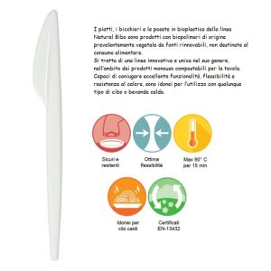 COLTELLI BIO x 50 Pz. COD. 6642730 [BIBO215]