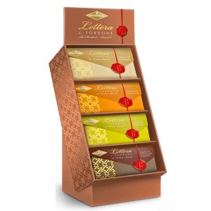 LETTERE TORRONE RICOPERTO ASS. EXPO Gr.100 x 24 Pz. ART.10165 [CONDO145]