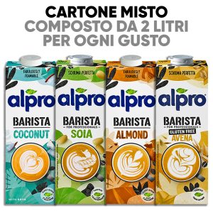 ALPRO CARTONE MISTO 1 LT x 8 Pz. [DANONE116]