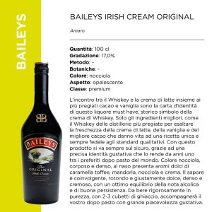 BAILEYS IRISH CREAM ORIGINAL x CL.100 [DIAGEO165]