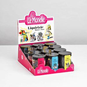 EXPO BAR.LIQUIRIZIE WONDERLAND ALICE Gr.150x12 Pz. V.4,00 ART.BA605 [DULCIS104]