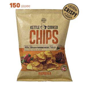 KETTLE CHIPS PAPRIKA Gr.150 x 8 PZ. [DULCIS370]