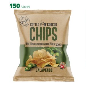 KETTLE CHIPS JALAPENOS Gr.150 x 8 PZ. [DULCIS372]