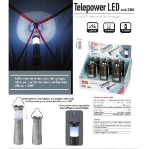 TELE POWER LED x 6 Pz.COD.E382 [DURACELL360]