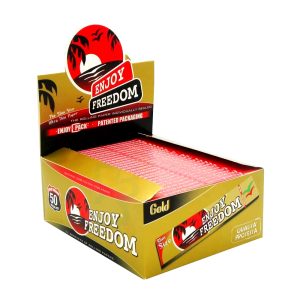 ENJOY FREEDOM GOLD CARTINA LUNGA x 50 Pz.(COMPRESA ACCISA €5,76) [ENJOY101]