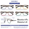 DOUBLE ESPRESSO RICARICA x 4 Pz.V.9,90 DIOTRIA 1,0 [ESPRESSO175]