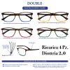 DOUBLE ESPRESSO RICARICA x 4 Pz.V.9,90 DIOTRIA 2,0 [ESPRESSO185]