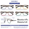 DOUBLE ESPRESSO RICARICA x 4 Pz.V.9,90 DIOTRIA 3,0 [ESPRESSO195]