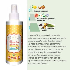 SPRAY TESSUTI MUSCHIO BIANCO 250 mL x 1 Pz. V.9,50 [FAVOLA160]
