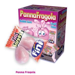 PANNA E FRAGOLA BOOM GUM x 200 Pz. [FINI145]