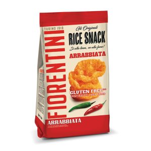 RICE SNACK ARRABBIATA FIOR. Gr.40 x 16 Pz. [FIORENTINI205]