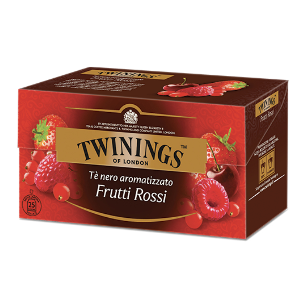 FRUTTI ROSSI TE'  NERO TWIN. x 25 Pz. [TWININGS180]