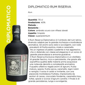 DIPLOMATICO RUM RISERVA 40% x Cl.70 [GINMARE105]