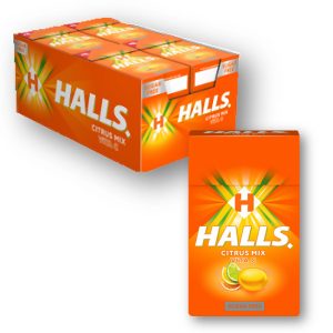 HALLS ASTUCCIO AGRUMI x 12 Pz. [HALLS205]