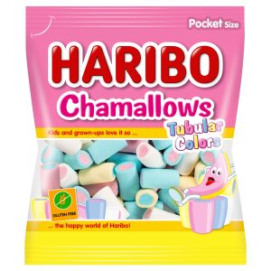 CHAMALLOWS TUBOLAR Gr.50 x 30 Pz. BUSTA HARIBO [HARI795]