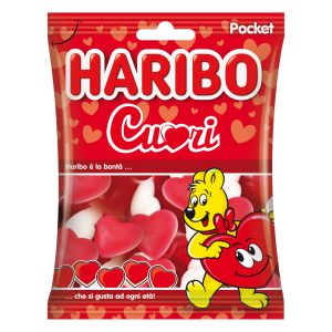 CUORI Gr.80 x 30 Pz. BUSTA HARIBO [HARI800]