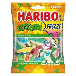 COCCODRILLI FRIZZ Gr.80 x 30 Pz. BUSTA HARIBO [HARI830]