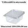 CONTENITORE+COPERCHIO PP TRASP. ML 1500X50 Pz. MICRONDE COD.V01015 [HOTFORM135]