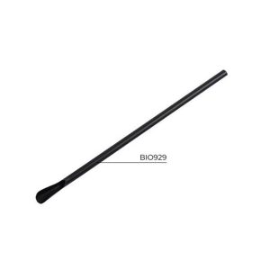 CUCCHIAIO CANNUCCE PLA NERA H.21 PZ.250 (DIAM.6mm) ART.BIO929 [LEONE100]