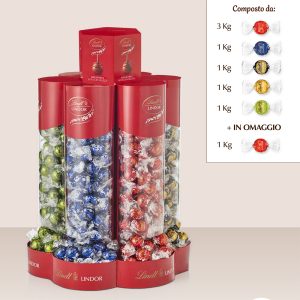 EXPO GIREVOLE LINDOR Kg.7+1 OMAGGIO ART.854141 [LINDT102]