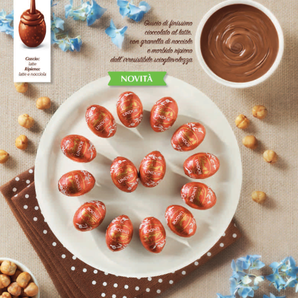 OVETTI LINDOR NOISETTE x Gr.500 Pz.59 ART.866024 [LINDTPASQUA106]