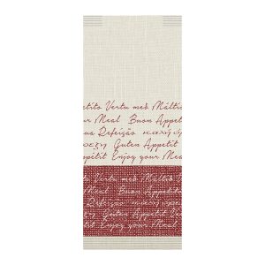 BUSTA PORTAPOSATE CARTA LINO BORDEAUX x 125 Pz. ART.BB109BD [LUNIPAPER155]