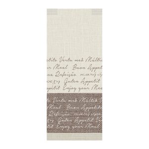 BUSTA PORTAPOSATE CARTA LINO MARRONE x 125 Pz. ART.BB109M [LUNIPAPER165]