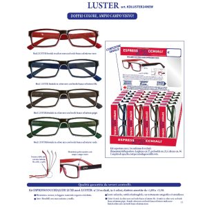 LUSTER EXPO OCCHIALI x 24 Pz.V.9,90 [ESPRESSO105]