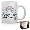 TAZZA NEVER STOP DREAMING x 1 Pz. V.9,50 ART.21TT09 [MARPIMAR358]
