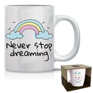 TAZZA NEVER STOP DREAMING x 1 Pz. V.9,50 ART.21TT09 [MARPIMAR358]