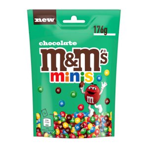 M&M's POUCH MINI CHOCOLATE NEW Gr.176 x 27 Pz. [MARS810]