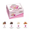 BOX CONFETTI CIOCO MANDORLA SFUMATI ROSA INCARTATI Gr.500 [MAXTRIS240]